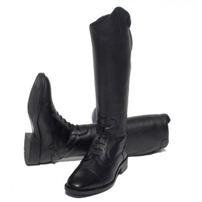 rhinegold elite luxus leather riding boot