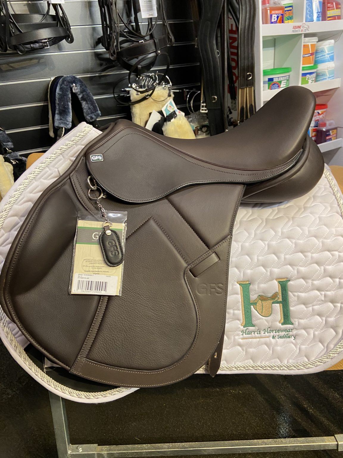 17" GFS Transition Jump Saddle Harris Horswear