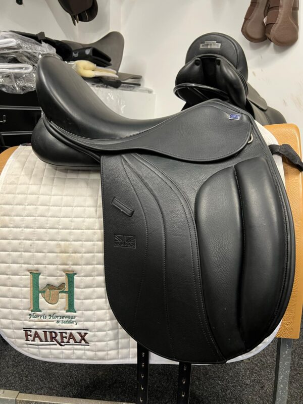 17.5" GFS Monarch Dressage Saddle - Image 2